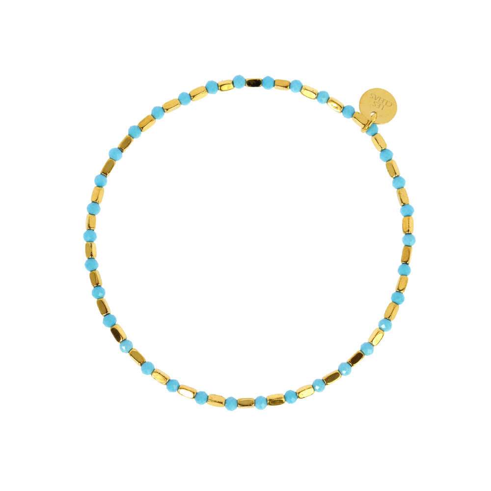 Les Cleias Paris - Бижута - Гривни - Roxane Blue Bracelet - Love|Labels