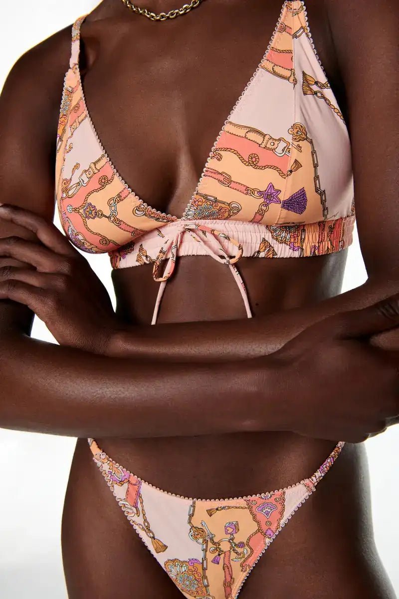 Love Stories Intimates - Бельо - Сутиени - Gwen Padded Printed Bralette - Love|Labels