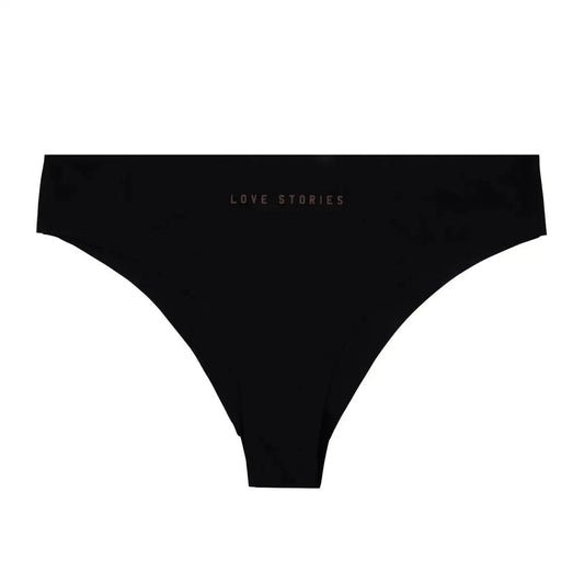 Love Stories Intimates - Бельо - Бикини - Katie Seamless Briefs Black - Love|Labels