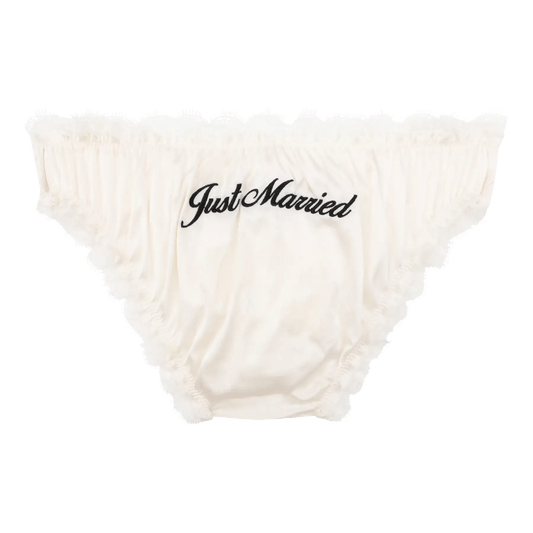 Love Stories Intimates - Бельо - Бикини - Lola Just Married Briefs - Love|Labels