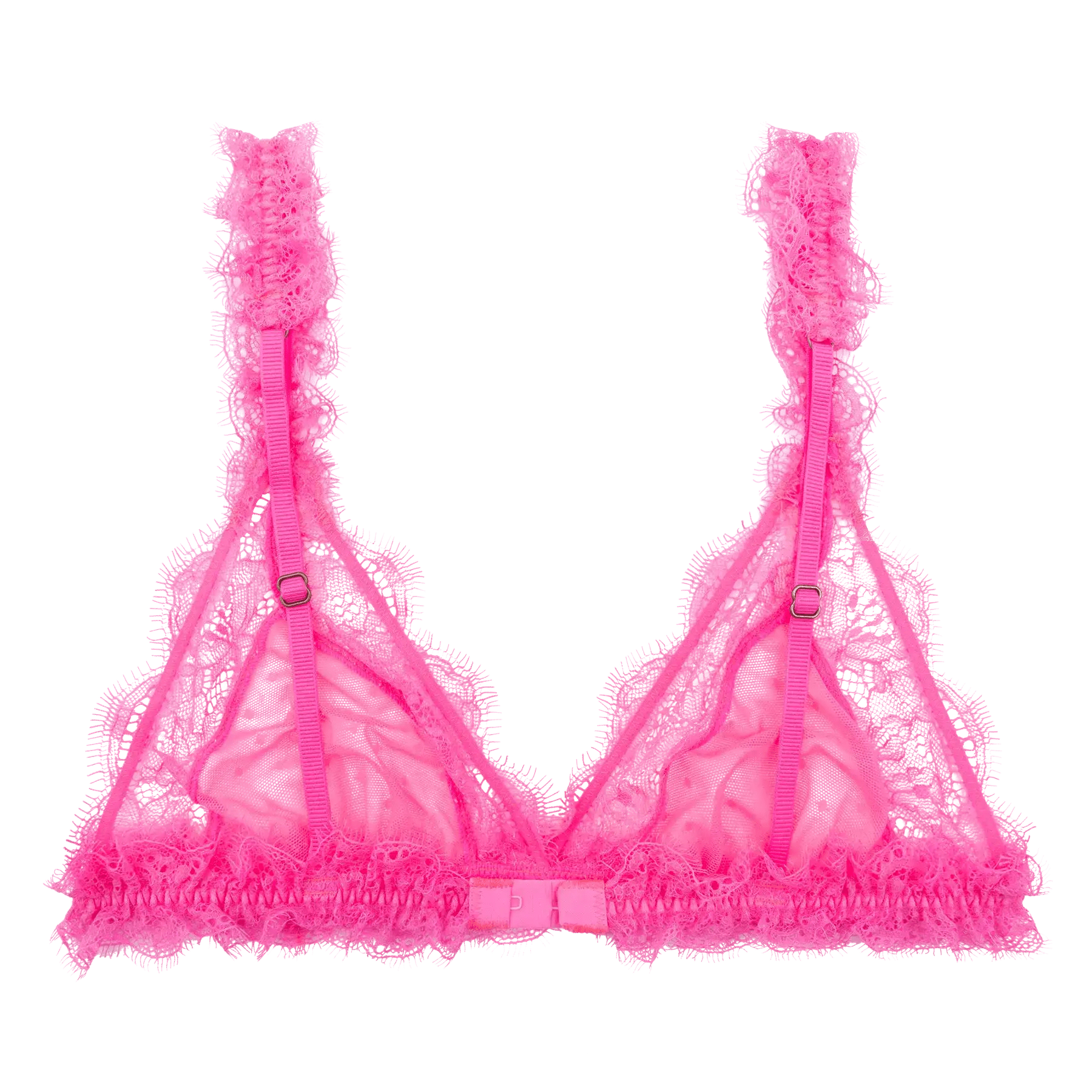 Love Stories Intimates - Бельо - Сутиени - Love Lace Hot Pink Bralette - Love|Labels