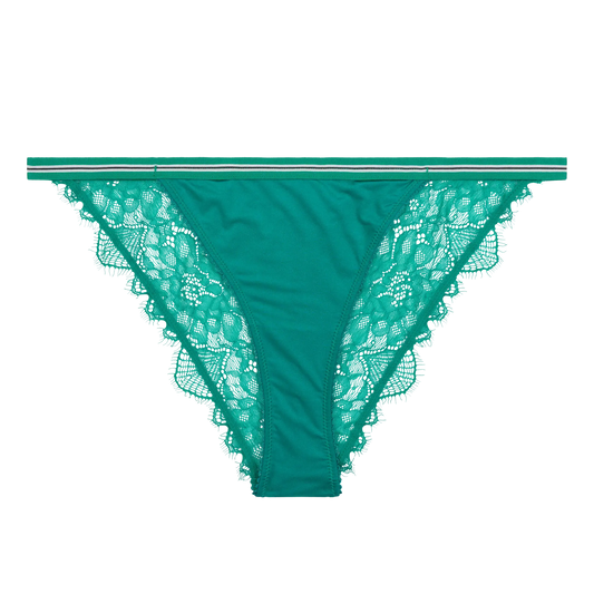 Love Stories Intimates - Бельо - Бикини - Wild Rose Green Briefs - Love|Labels