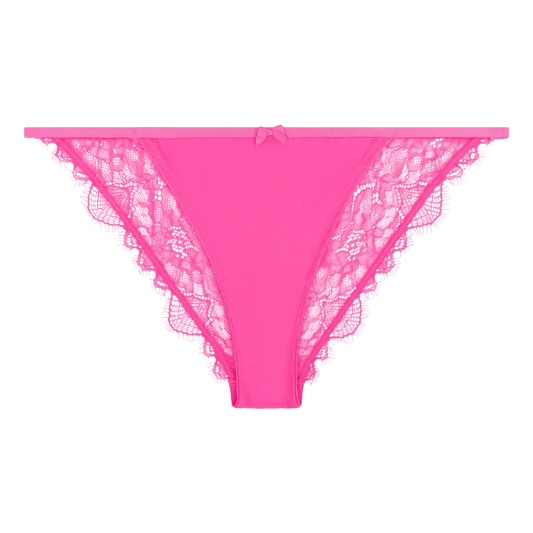 Love Stories Intimates - Бельо - Бикини - Wild Rose Pink Lace Briefs - Love|Labels