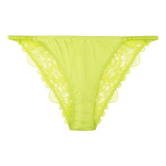 Love Stories Intimates - Бельо - Бикини - Wild Rosie Lime Lace Briefs - Love|Labels