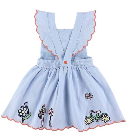 Love|Labels - Denim Dress With Flowers - Love|Labels