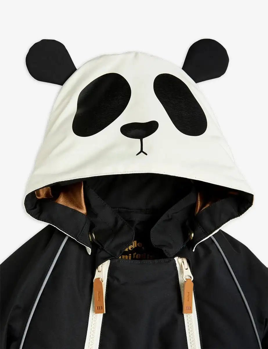 Mini Rodini - Якета - Alaska Panda Baby Snowsuit - Love|Labels