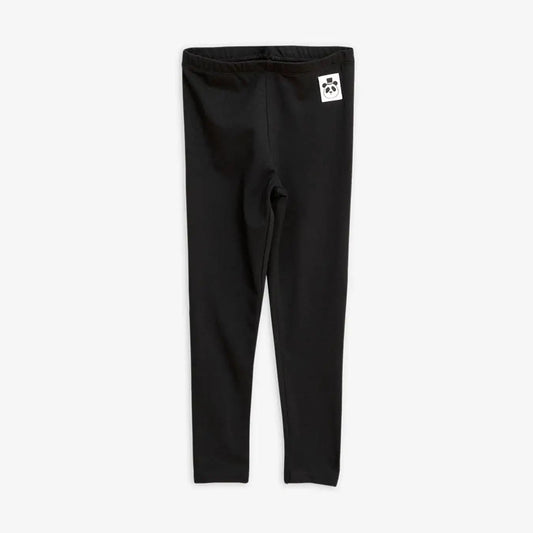 Mini Rodini - Клинове - Basic Black Leggings - Love|Labels
