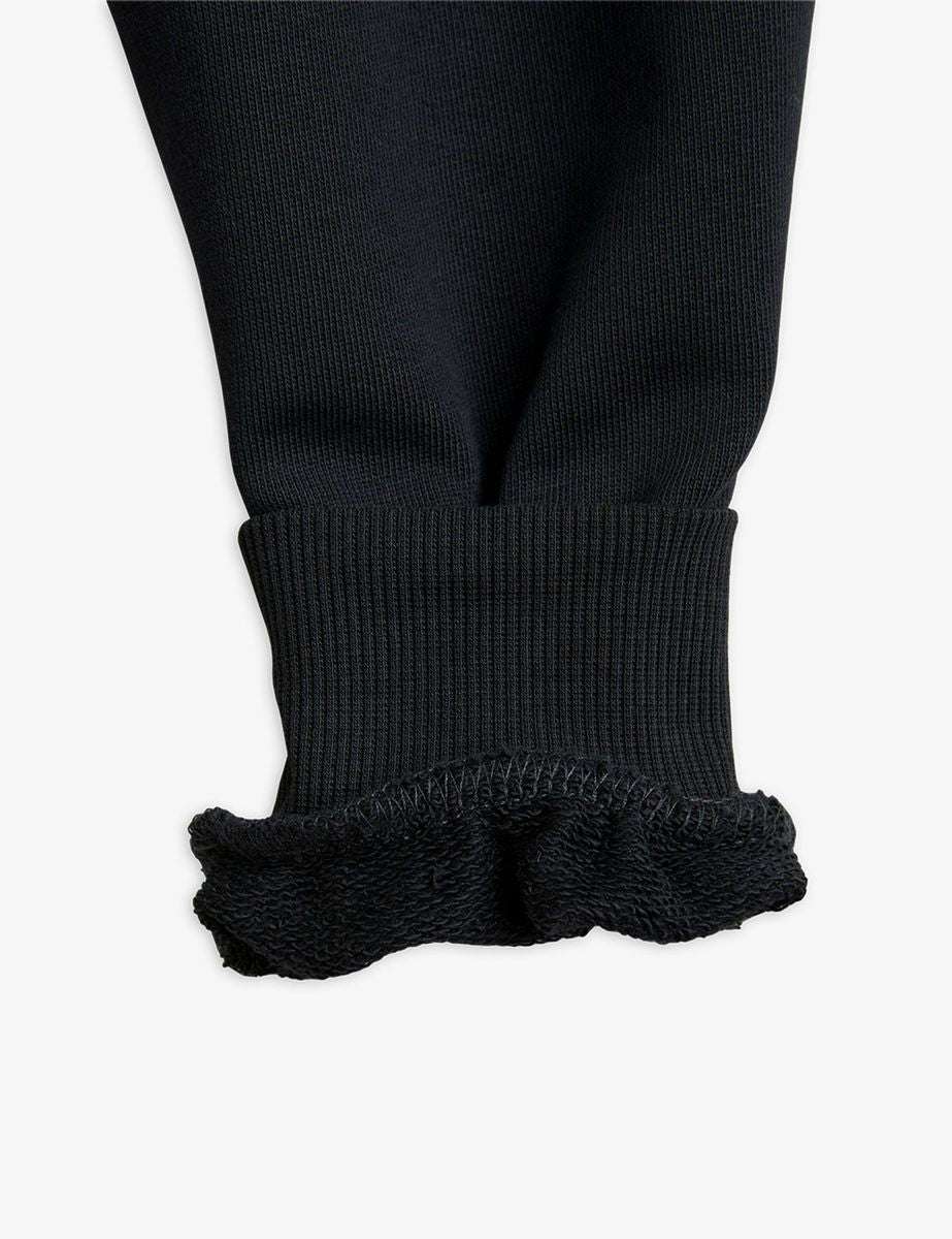 Mini Rodini - Панталони - Basic Black Sweatpants - Love|Labels