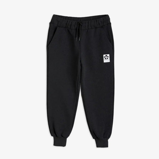 Mini Rodini - Панталони - Basic Black Sweatpants - Love|Labels