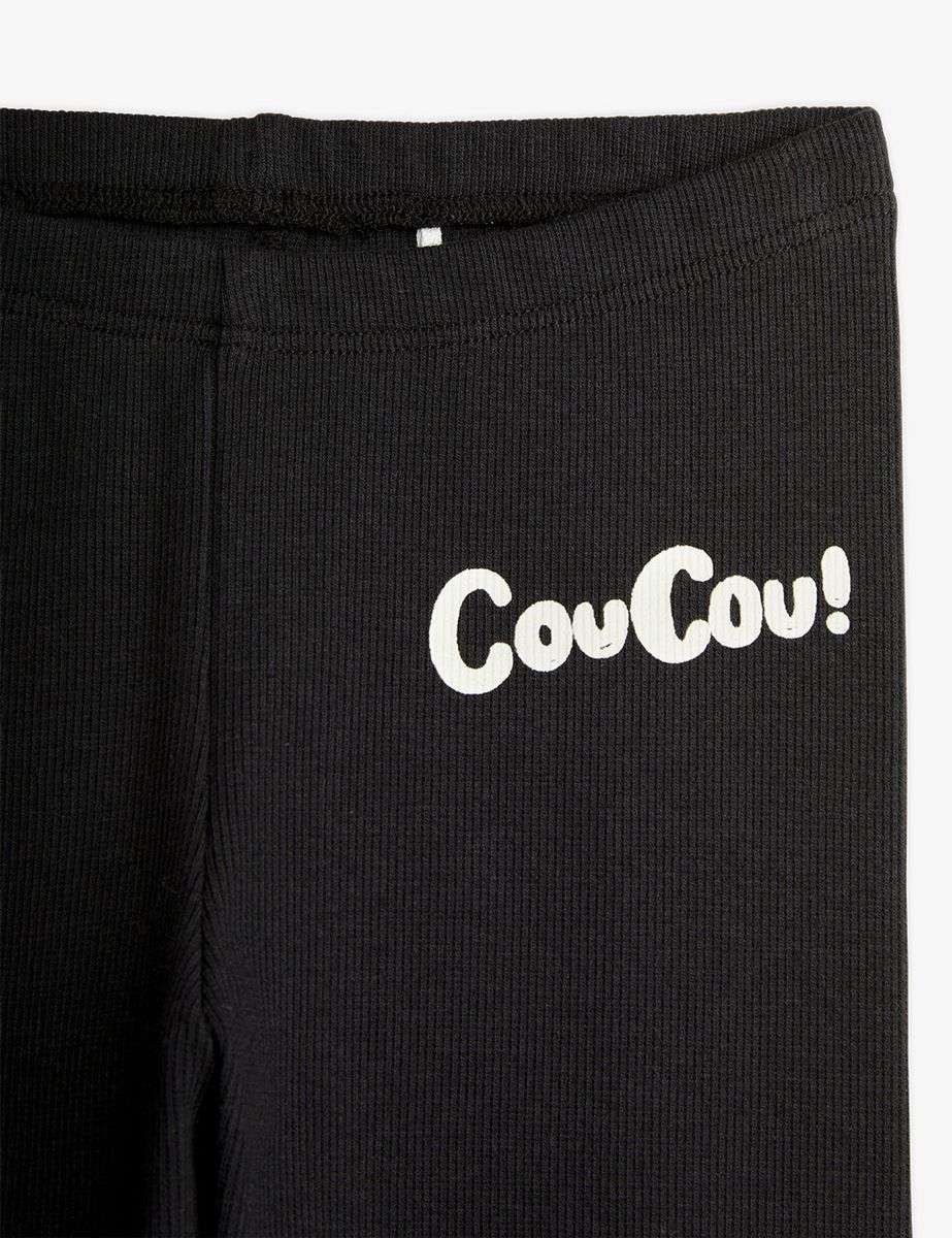 Mini Rodini - Клинове - Black CouCou Leggings - Love|Labels