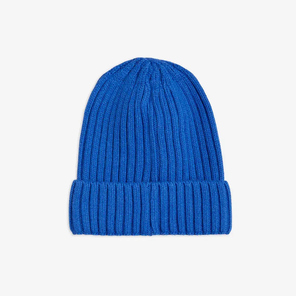 Mini Rodini - Аксесоари - Шапки - Blue Knit Beanie - Love|Labels