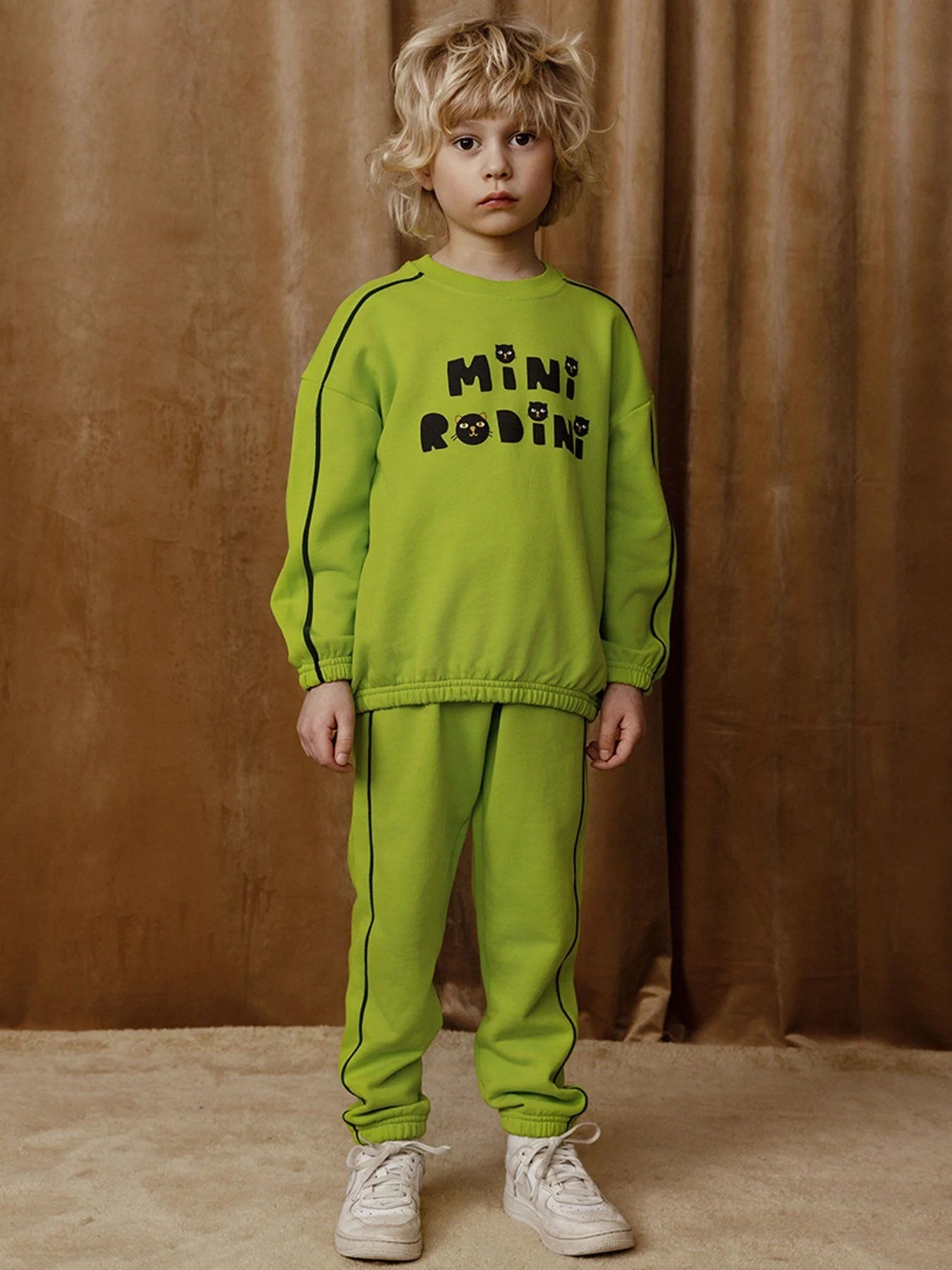Mini Rodini - Панталони - Cats Sweatpants - Love|Labels
