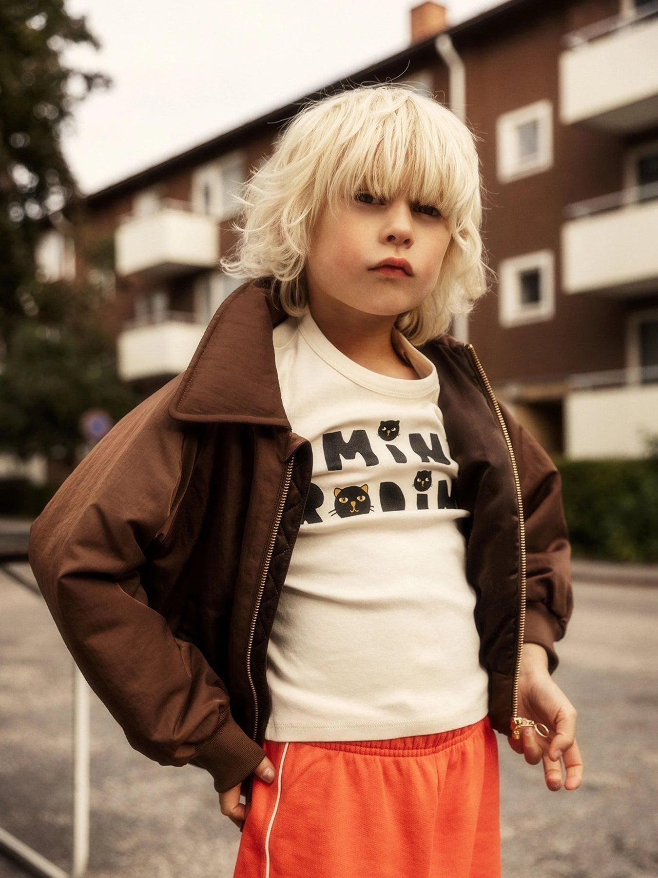 Mini Rodini - Тениски - Cats T-Shirt - Love|Labels