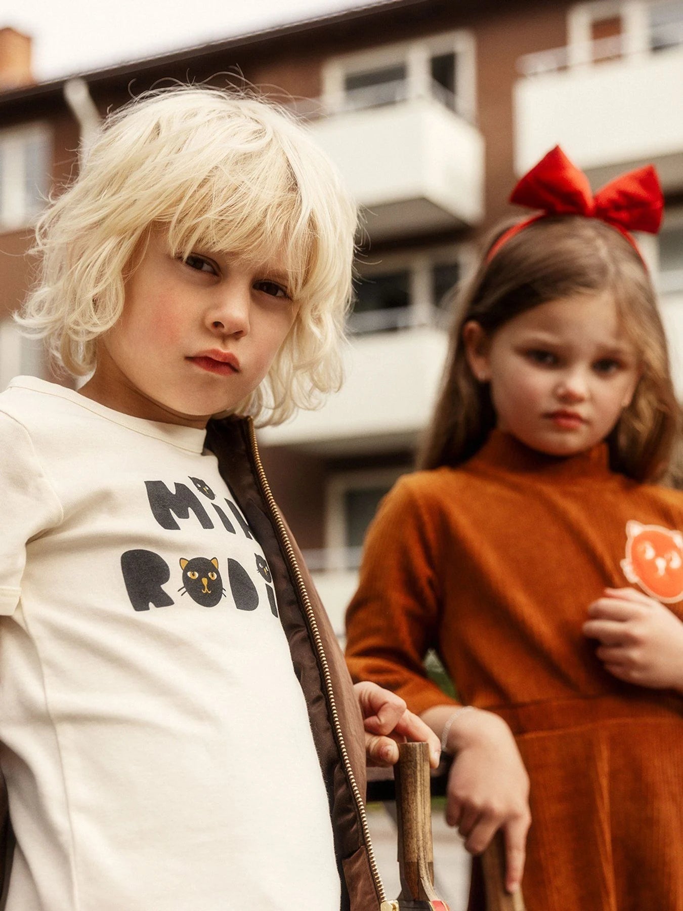Mini Rodini - Тениски - Cats T-Shirt - Love|Labels