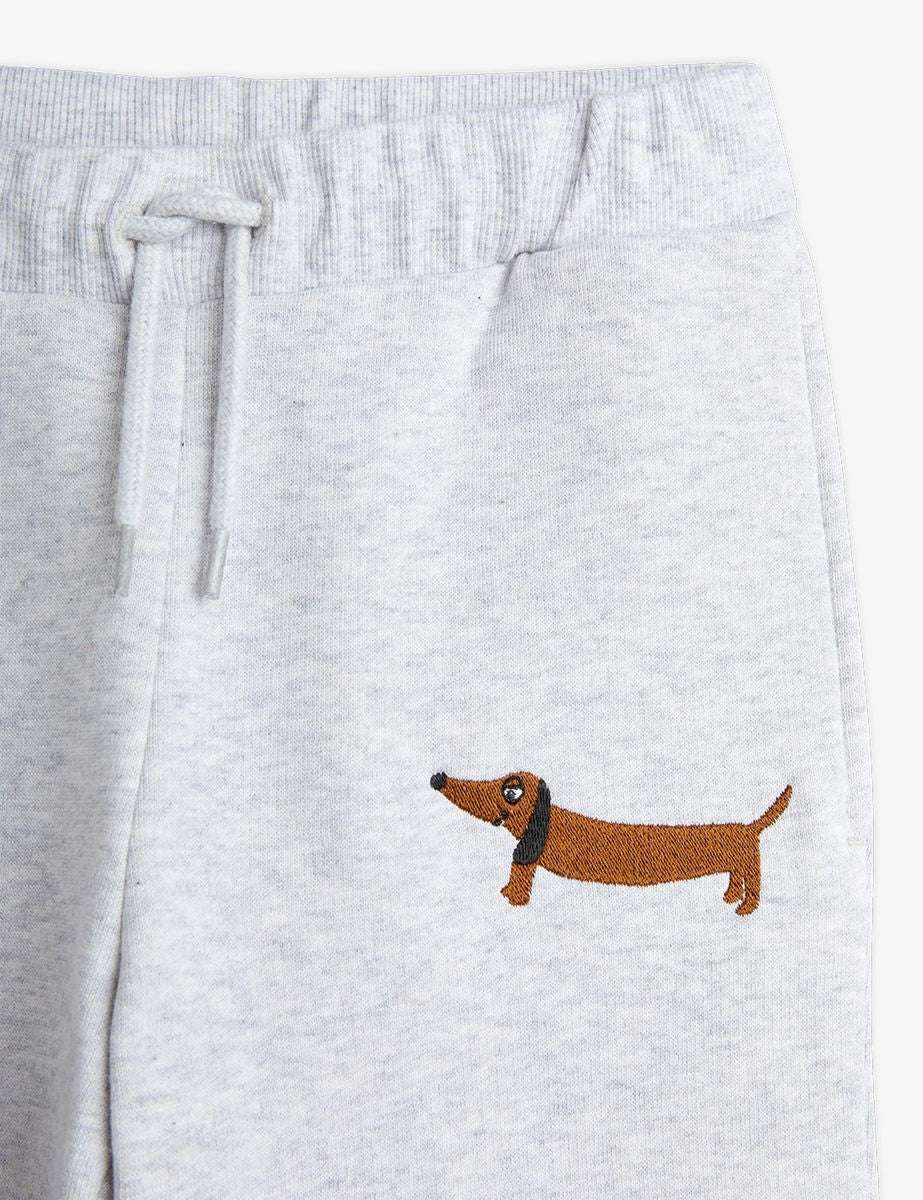 Mini Rodini - Панталони - Dog Embroidered Sweatpants - Love|Labels