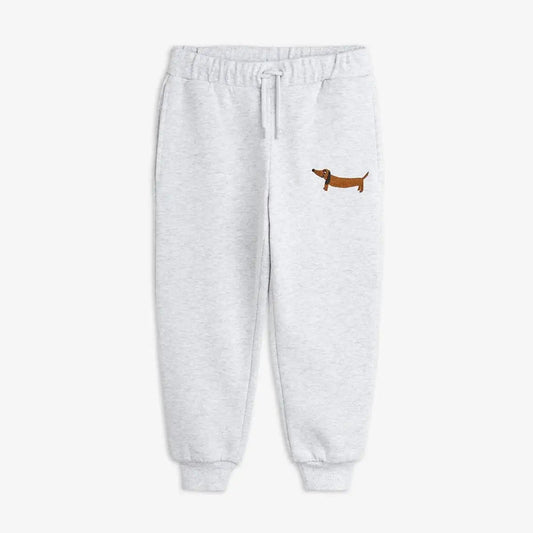 Mini Rodini - Панталони - Dog Embroidered Sweatpants - Love|Labels