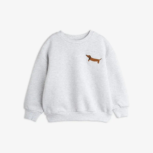Mini Rodini - Блузи - Dog Embroidered Sweatshirt - Love|Labels