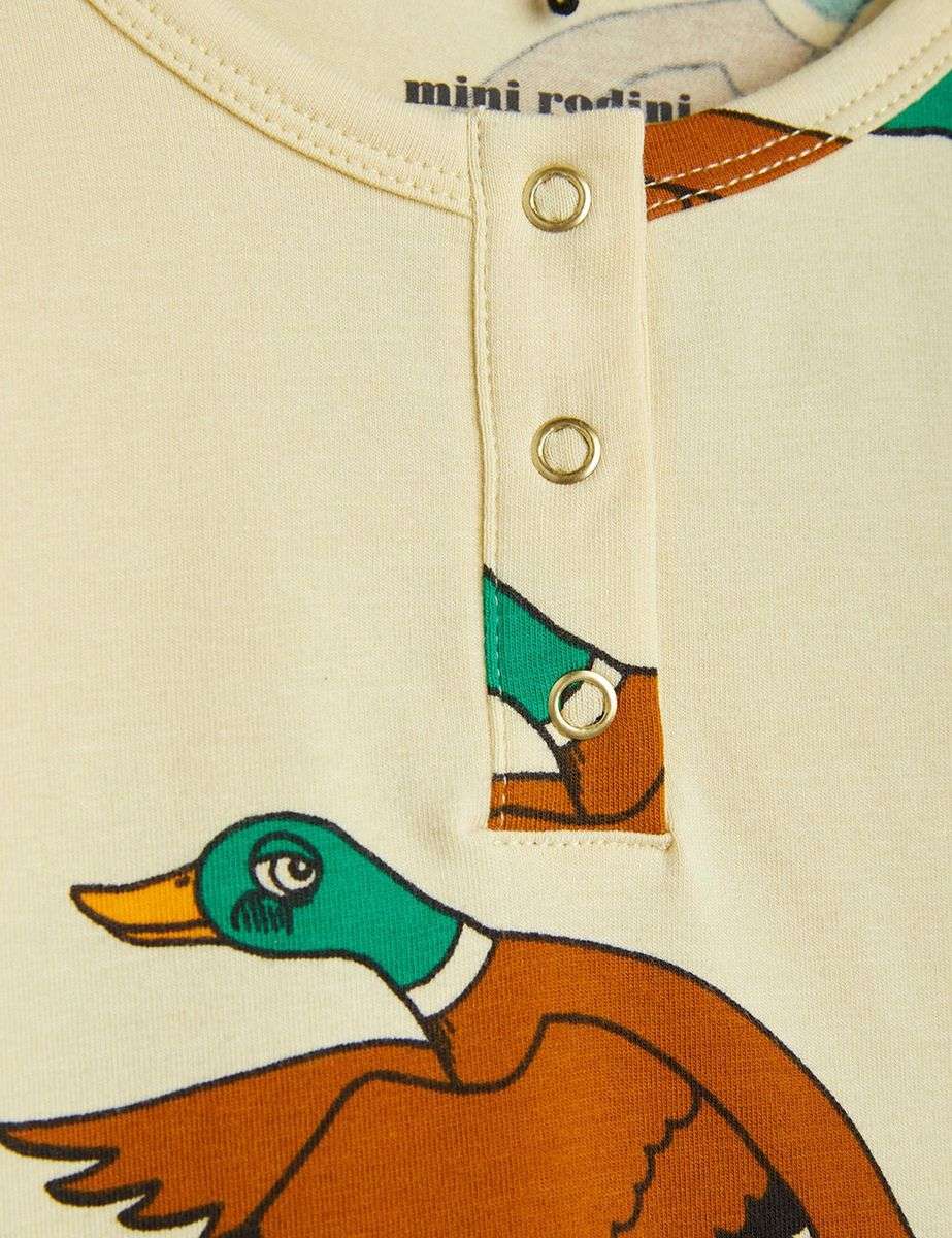 Mini Rodini - Блузи - Ducks Long Sleeve T-Shirt - Love|Labels