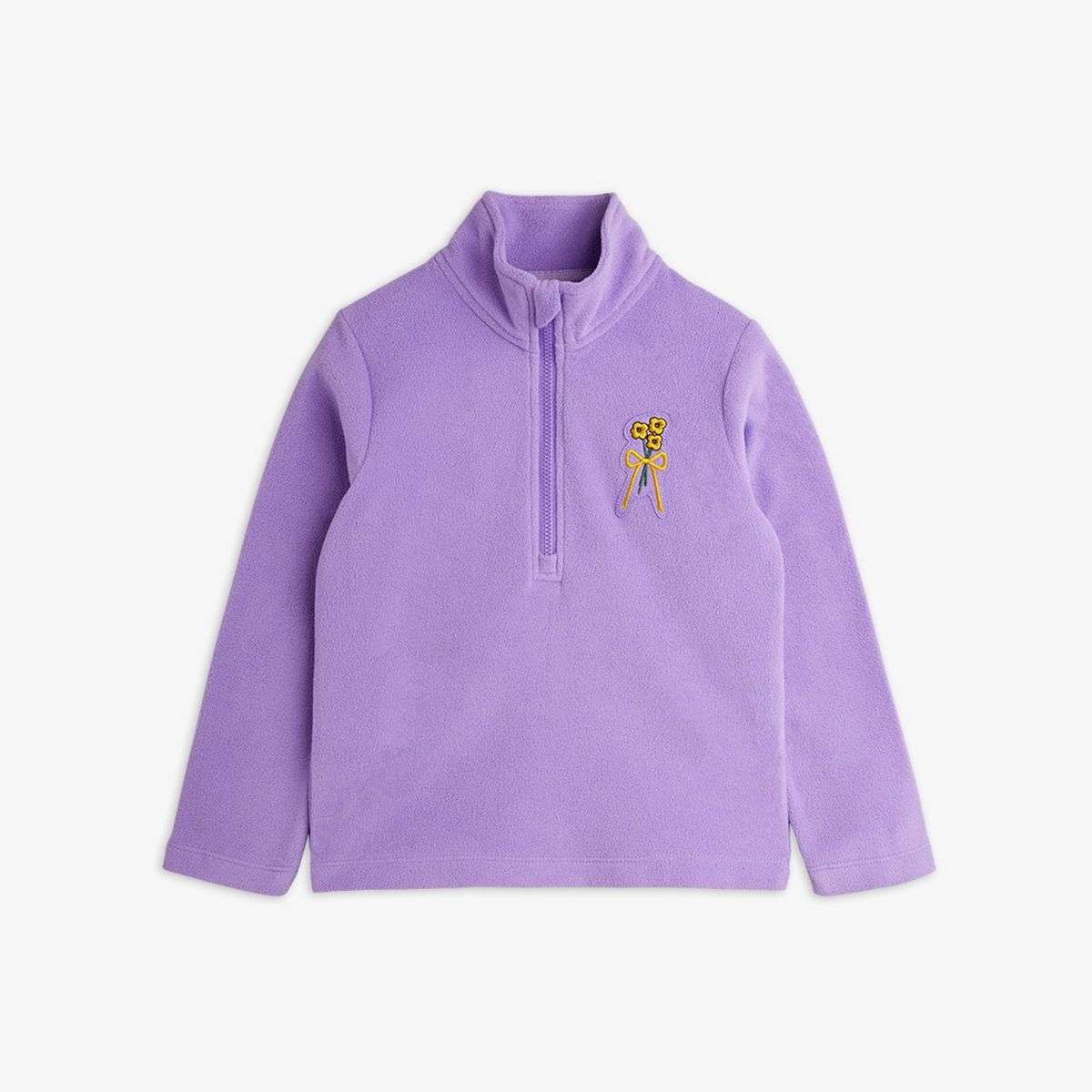 Mini Rodini - Блузи - Flowers Microfleece Top - Love|Labels