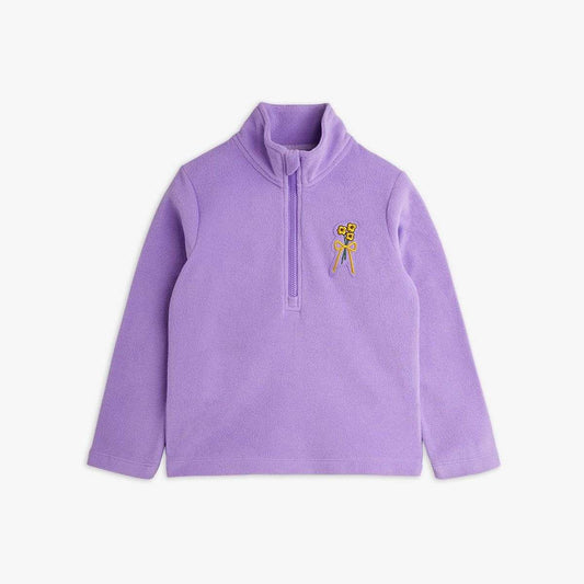 Mini Rodini - Блузи - Flowers Microfleece Top - Love|Labels