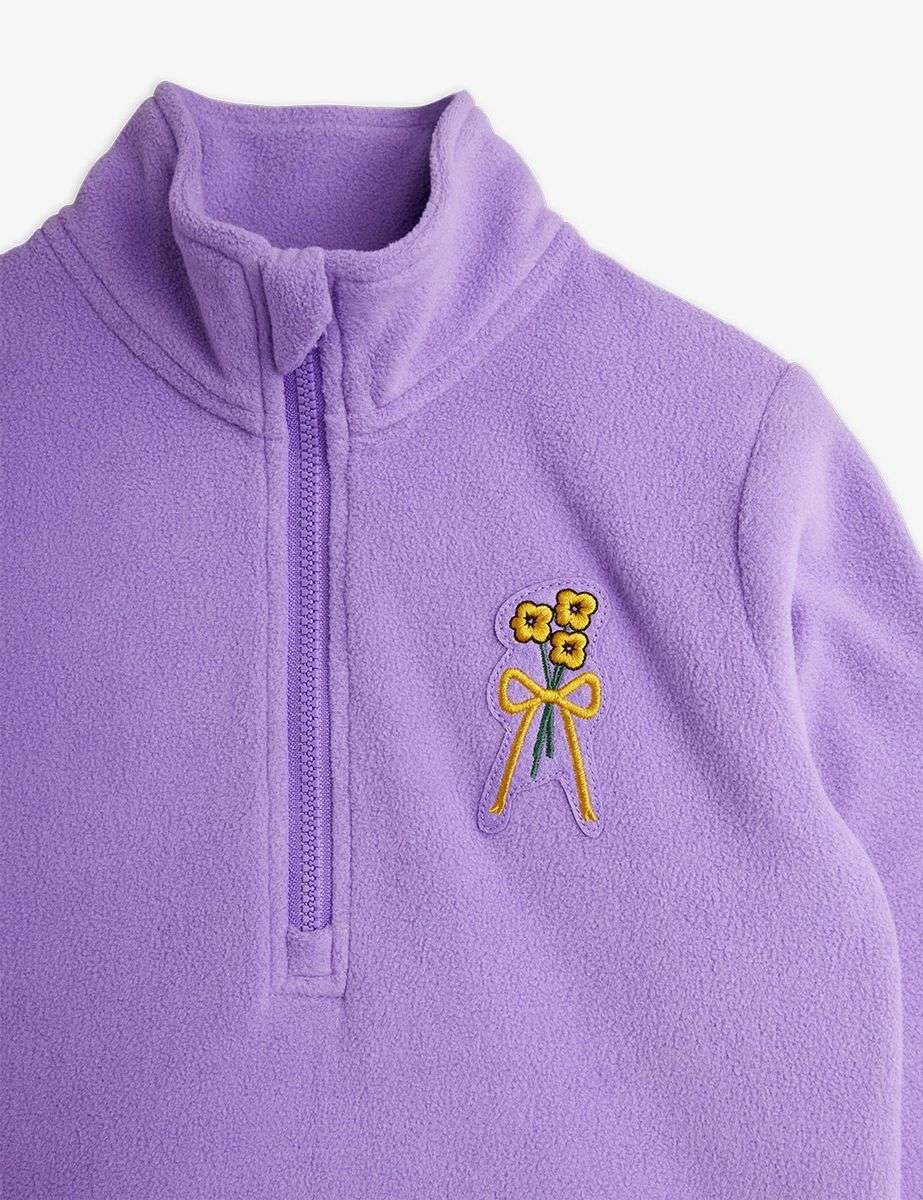 Mini Rodini - Блузи - Flowers Microfleece Top - Love|Labels