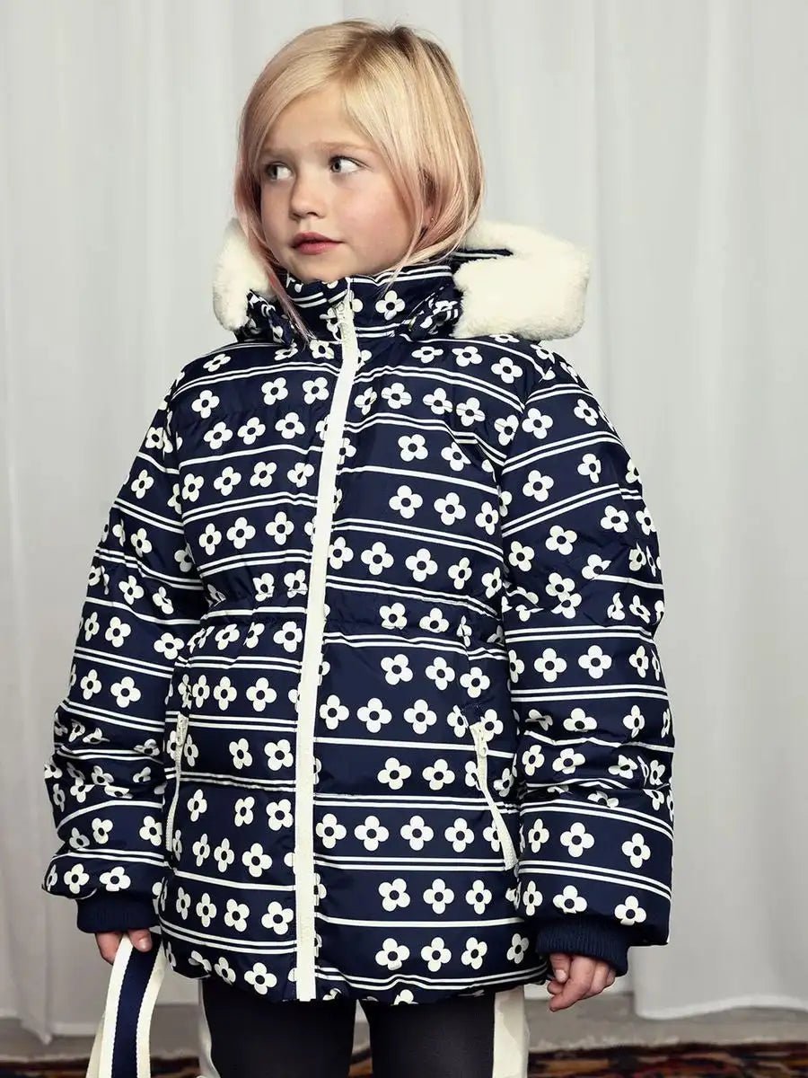 Mini Rodini - Якета - Flowers Puffer Jacket - Love|Labels