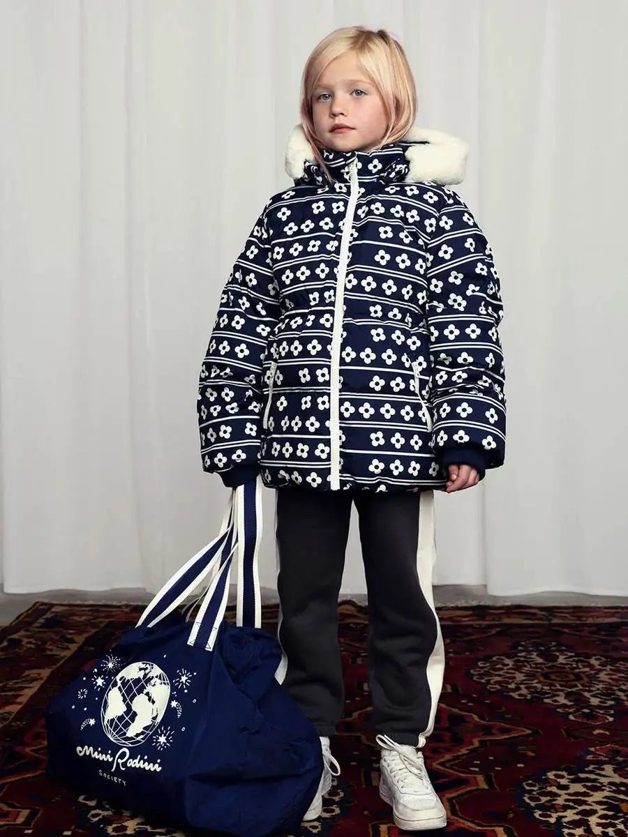 Mini Rodini - Якета - Flowers Puffer Jacket - Love|Labels
