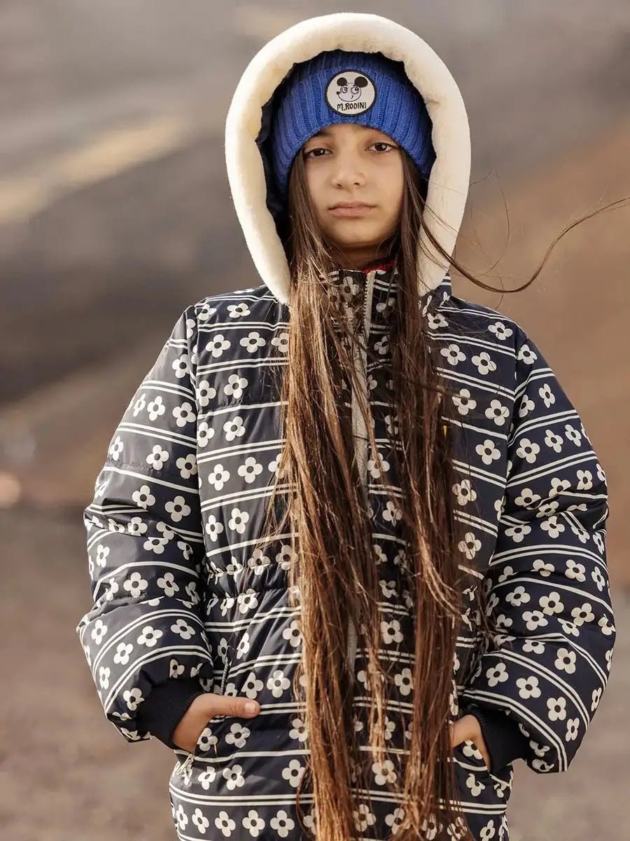 Mini Rodini - Якета - Flowers Puffer Jacket - Love|Labels