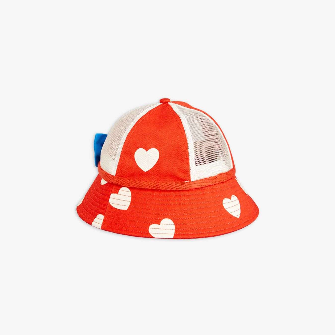 Mini Rodini - Аксесоари - Шапки - Hearts Sun Hat - Love|Labels