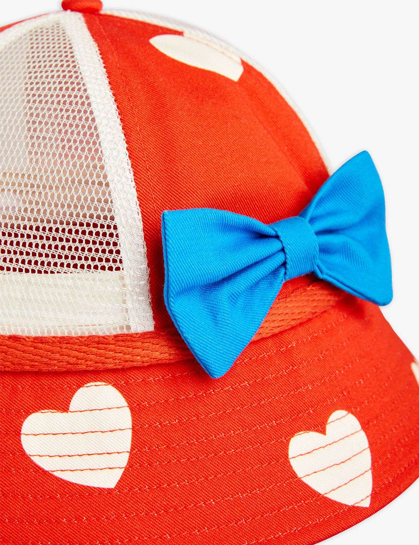 Mini Rodini - Аксесоари - Шапки - Hearts Sun Hat - Love|Labels