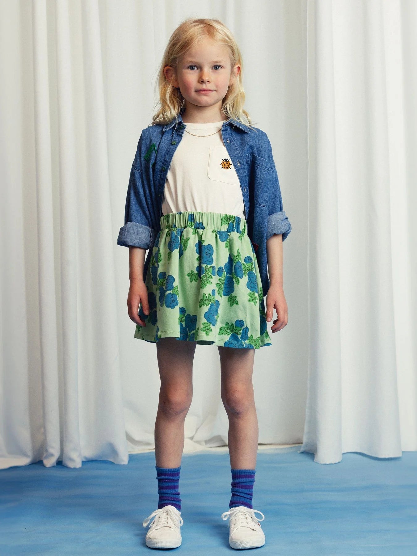 Mini Rodini - Тениски - Ladybug Pocket T-Shirt - Love|Labels