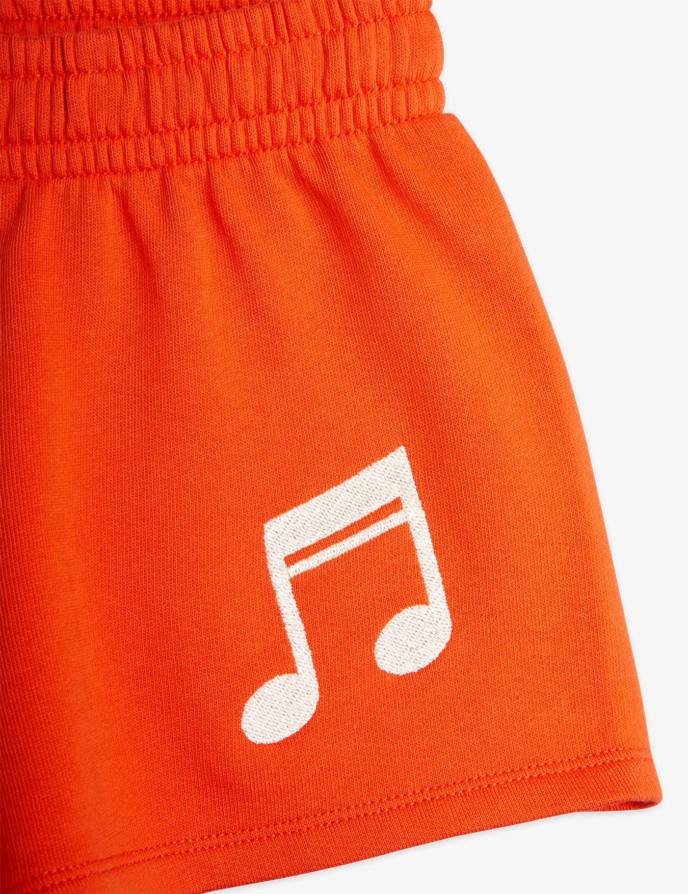 Mini Rodini - Шорти - Note Sweatshorts Red - Love|Labels