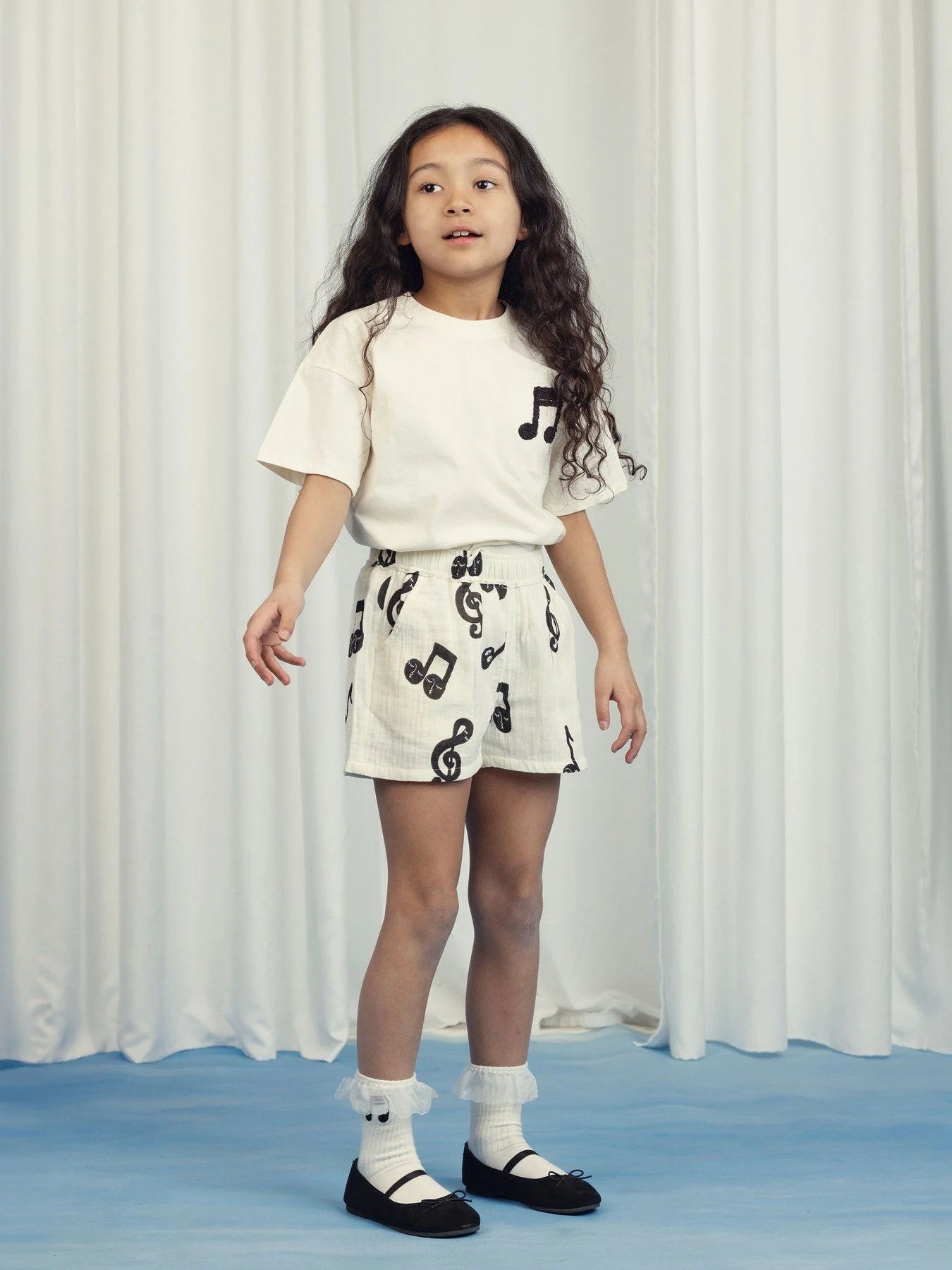 Mini Rodini - Тениски - Off - White Note T-Shirt - Love|Labels