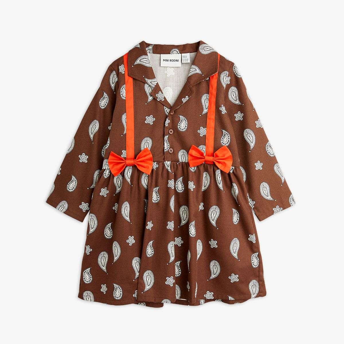 Mini Rodini - Рокли - Paisley Woven Dress - Love|Labels