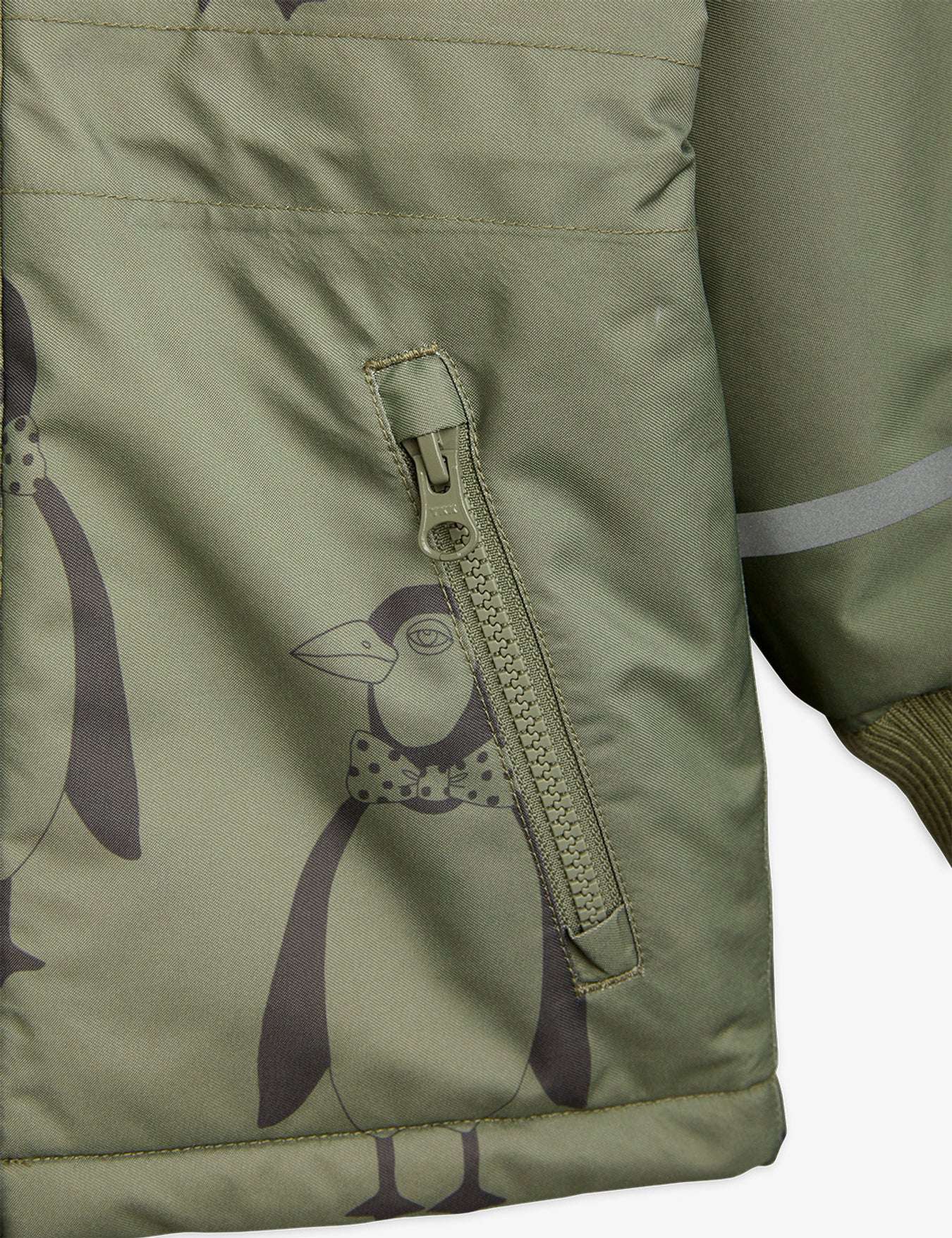Mini Rodini - Якета - Penguin Parka Green - Love|Labels