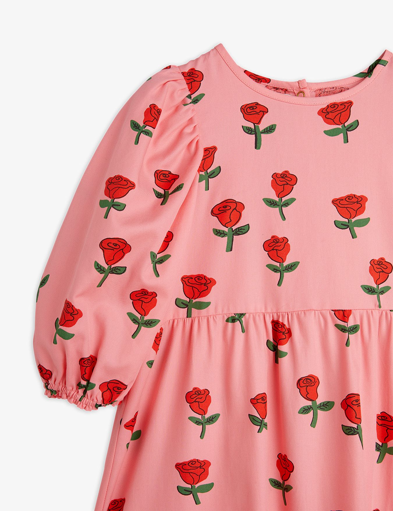 Mini Rodini - Рокли - Roses Woven Dress - Love|Labels