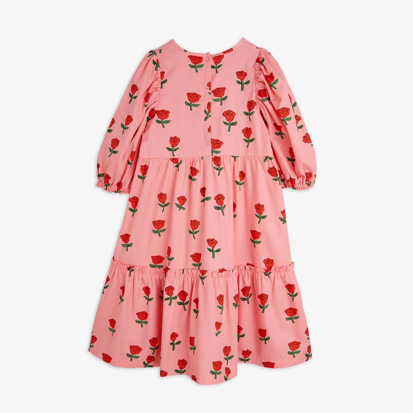 Mini Rodini - Рокли - Roses Woven Dress - Love|Labels
