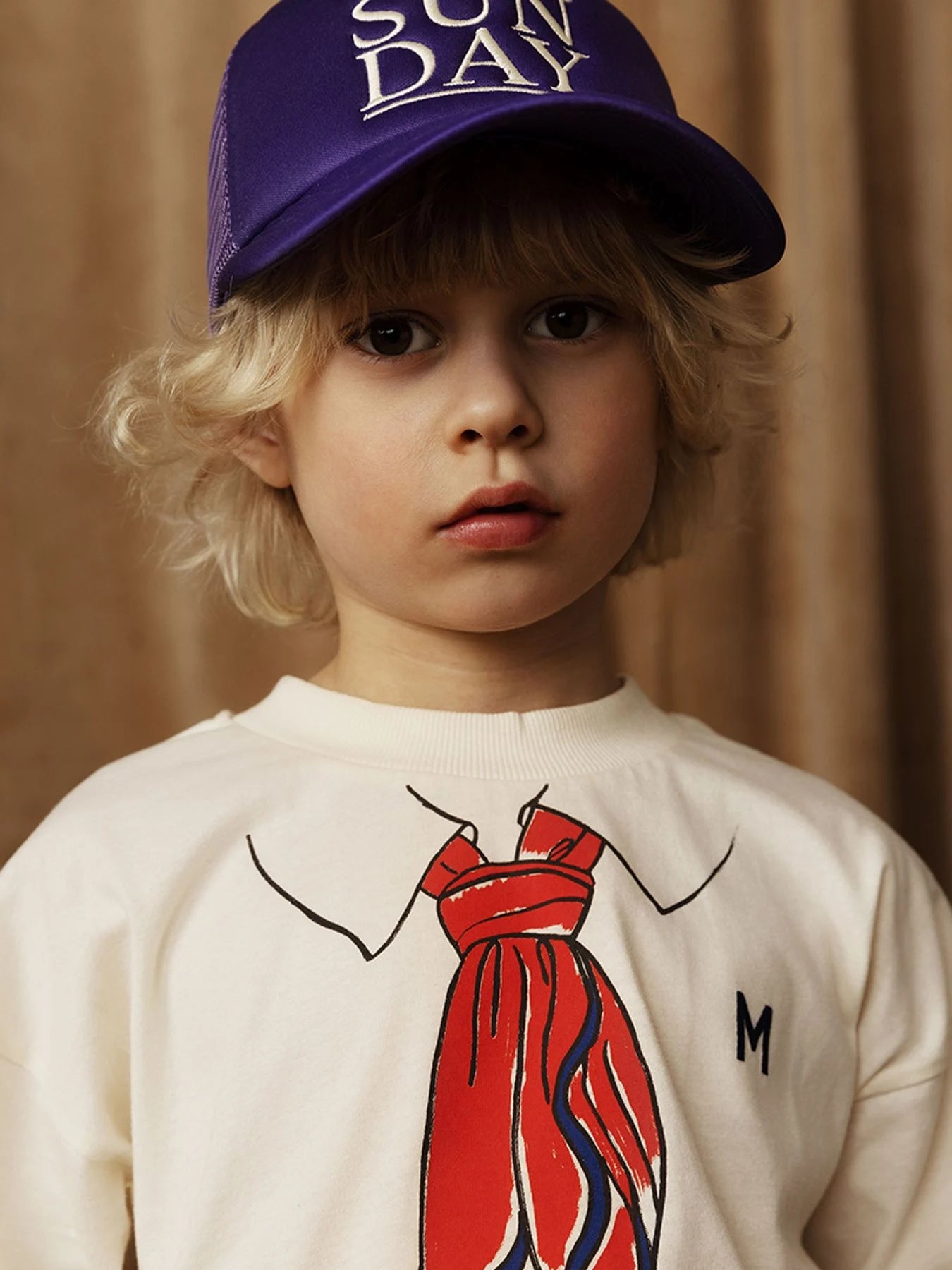 Mini Rodini - Тениски - Scarf T-Shirt - Love|Labels