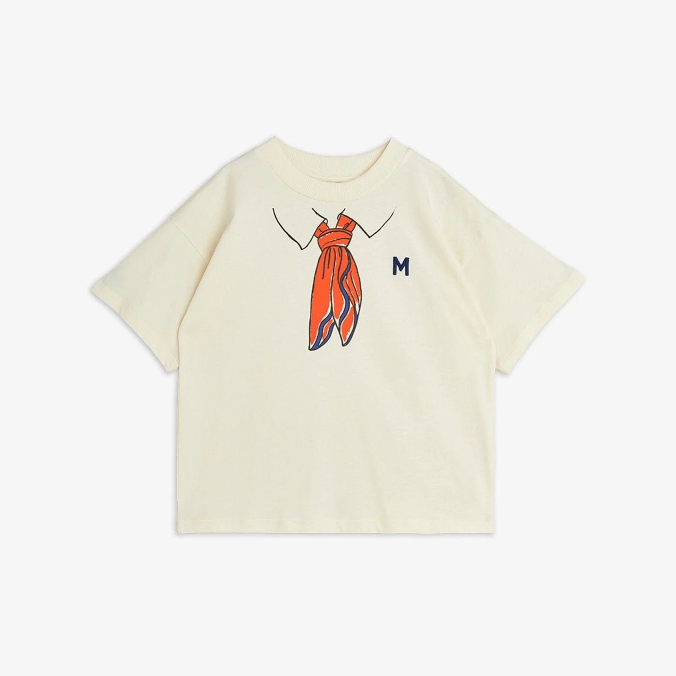 Mini Rodini - Тениски - Scarf T-Shirt - Love|Labels