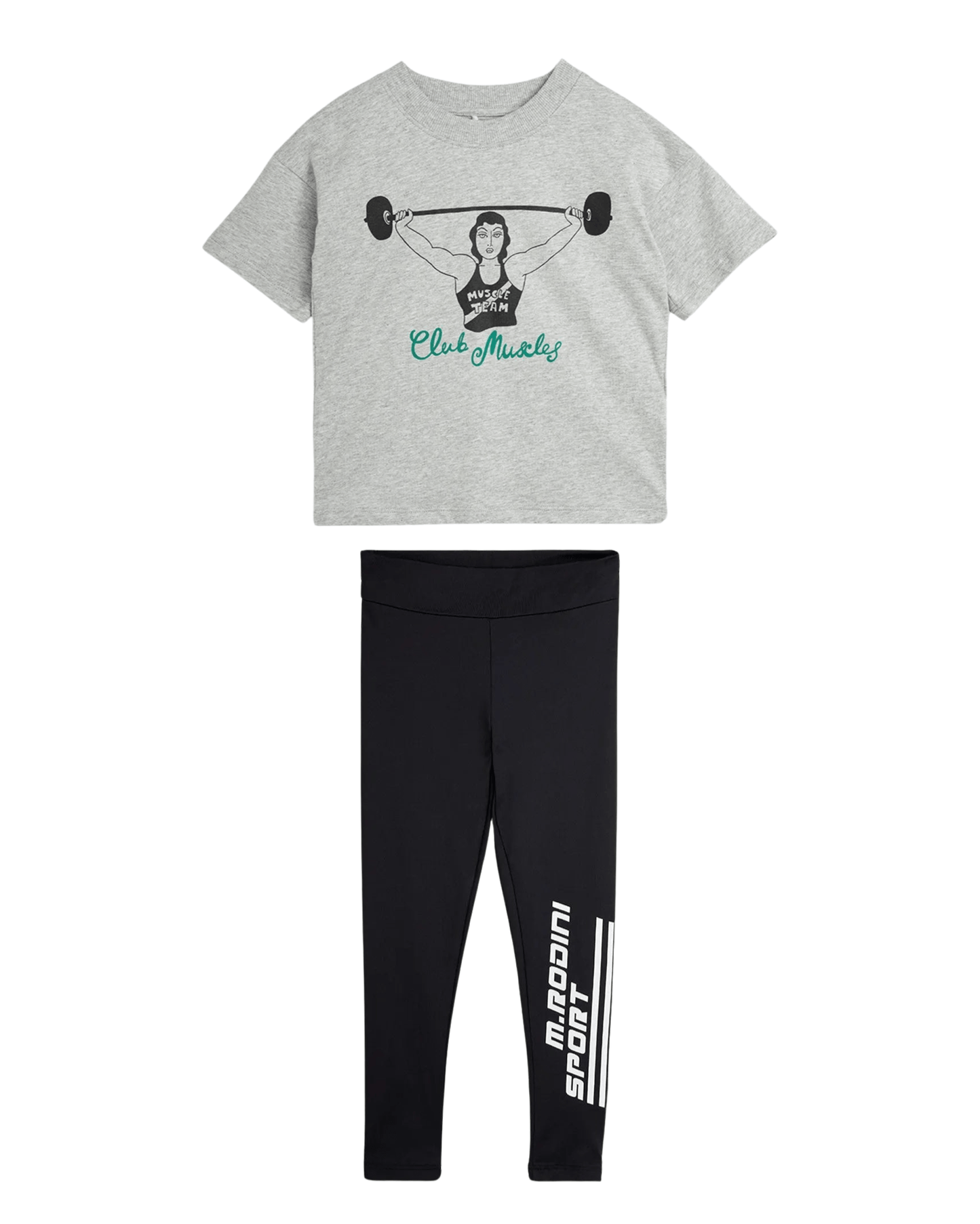 Mini Rodini - Клинове - Sport Quickdry Leggings - Love|Labels