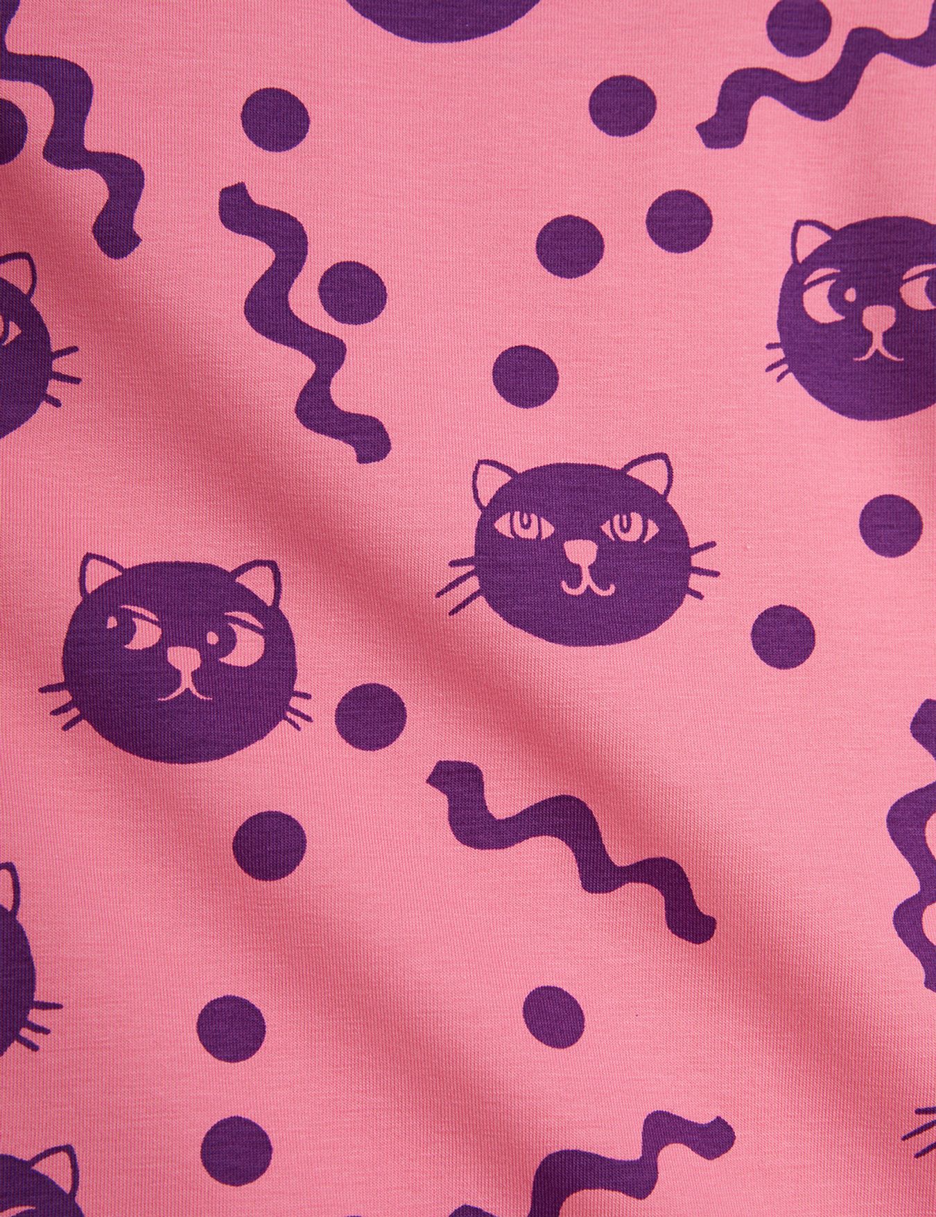 Mini Rodini - Клинове - Squiggly Cats Leggings - Love|Labels
