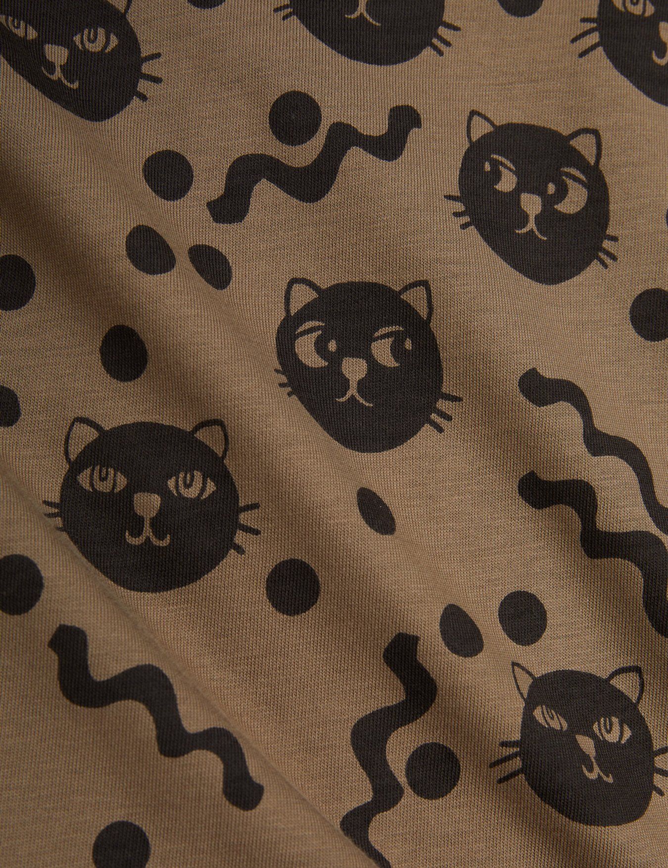 Mini Rodini - Панталони - Squiggly Cats Trousers - Love|Labels