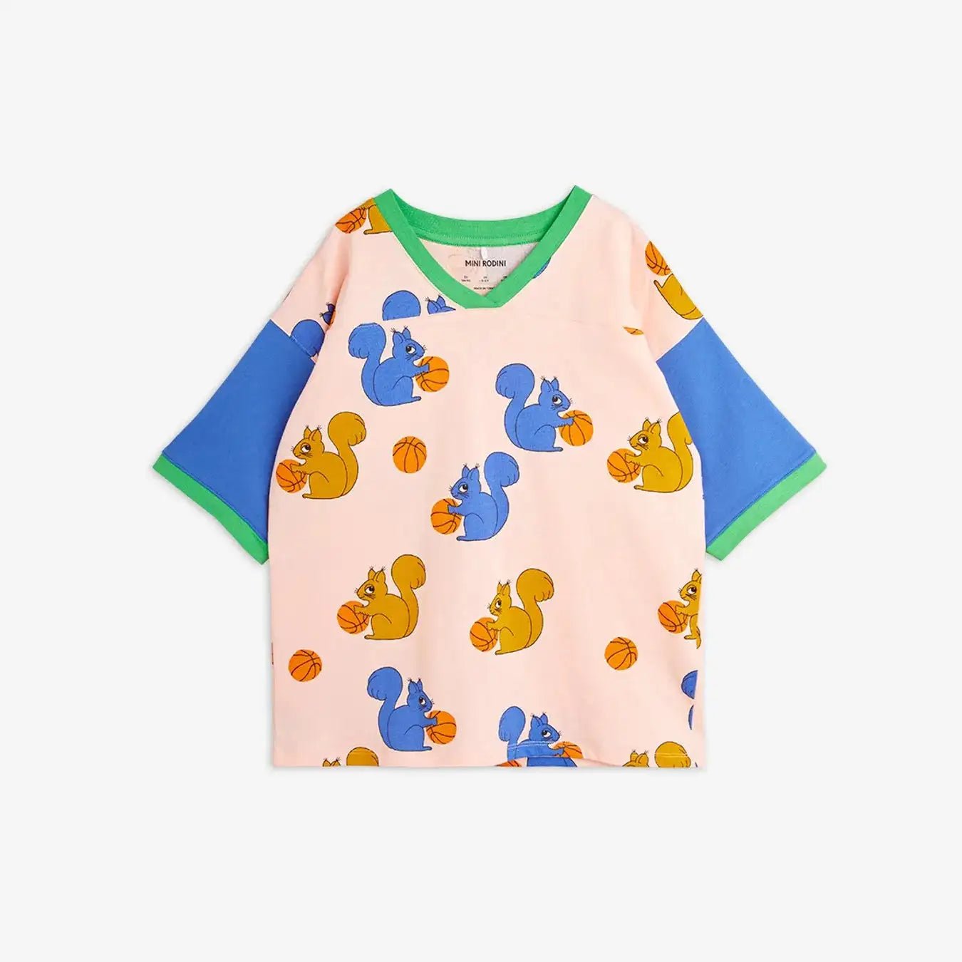 Mini Rodini - Тениски - Squirrels T-Shirt Oversize - Love|Labels