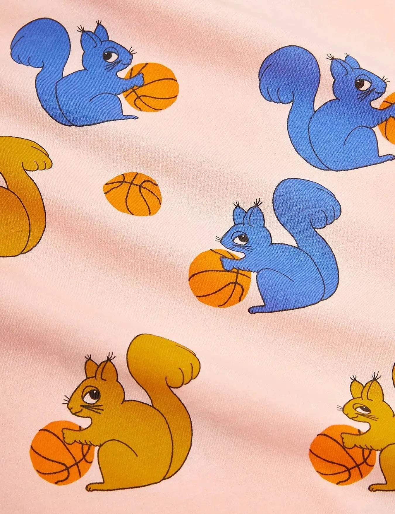 Mini Rodini - Тениски - Squirrels T-Shirt Oversize - Love|Labels