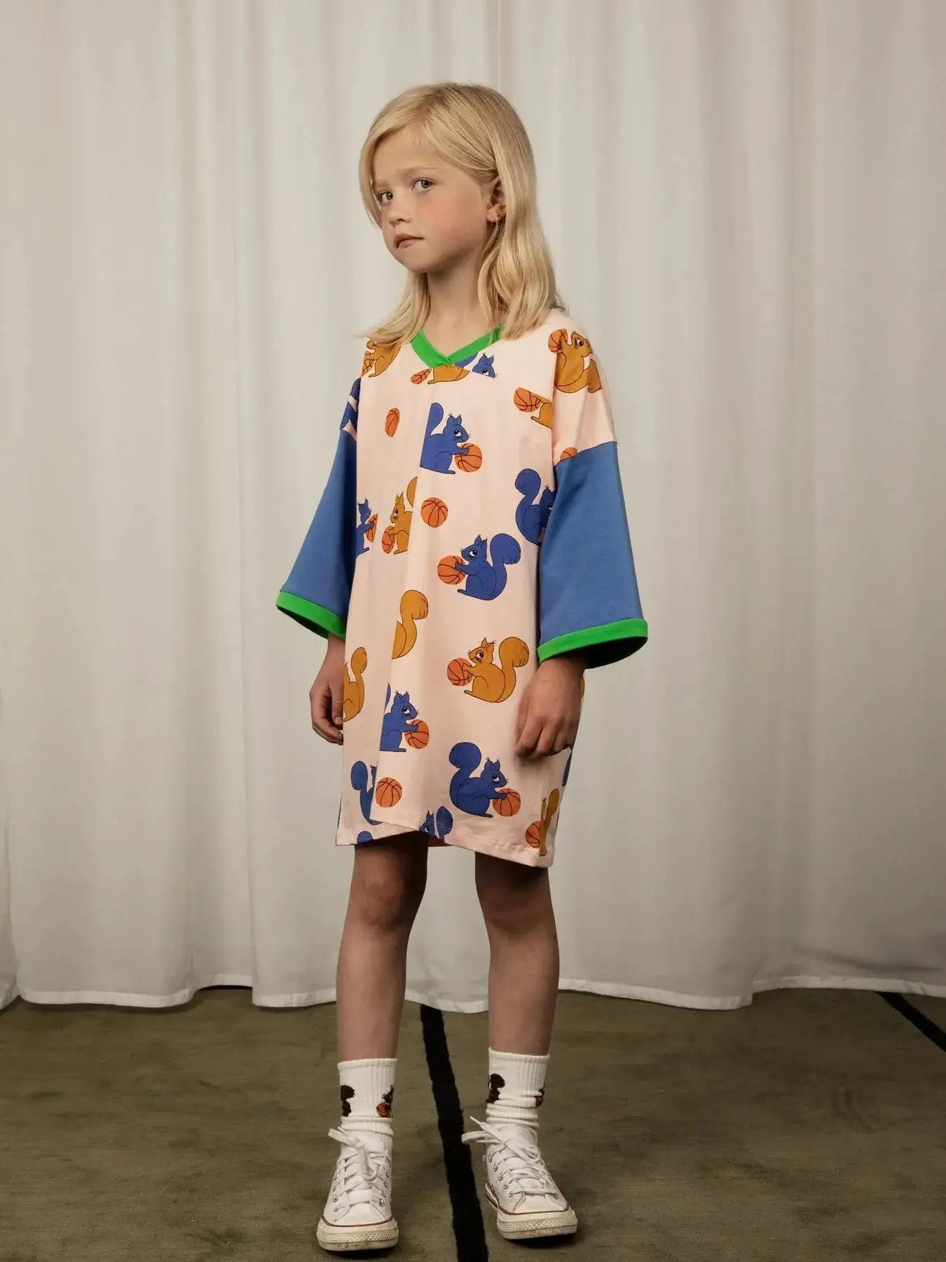 Mini Rodini - Тениски - Squirrels T-Shirt Oversize - Love|Labels