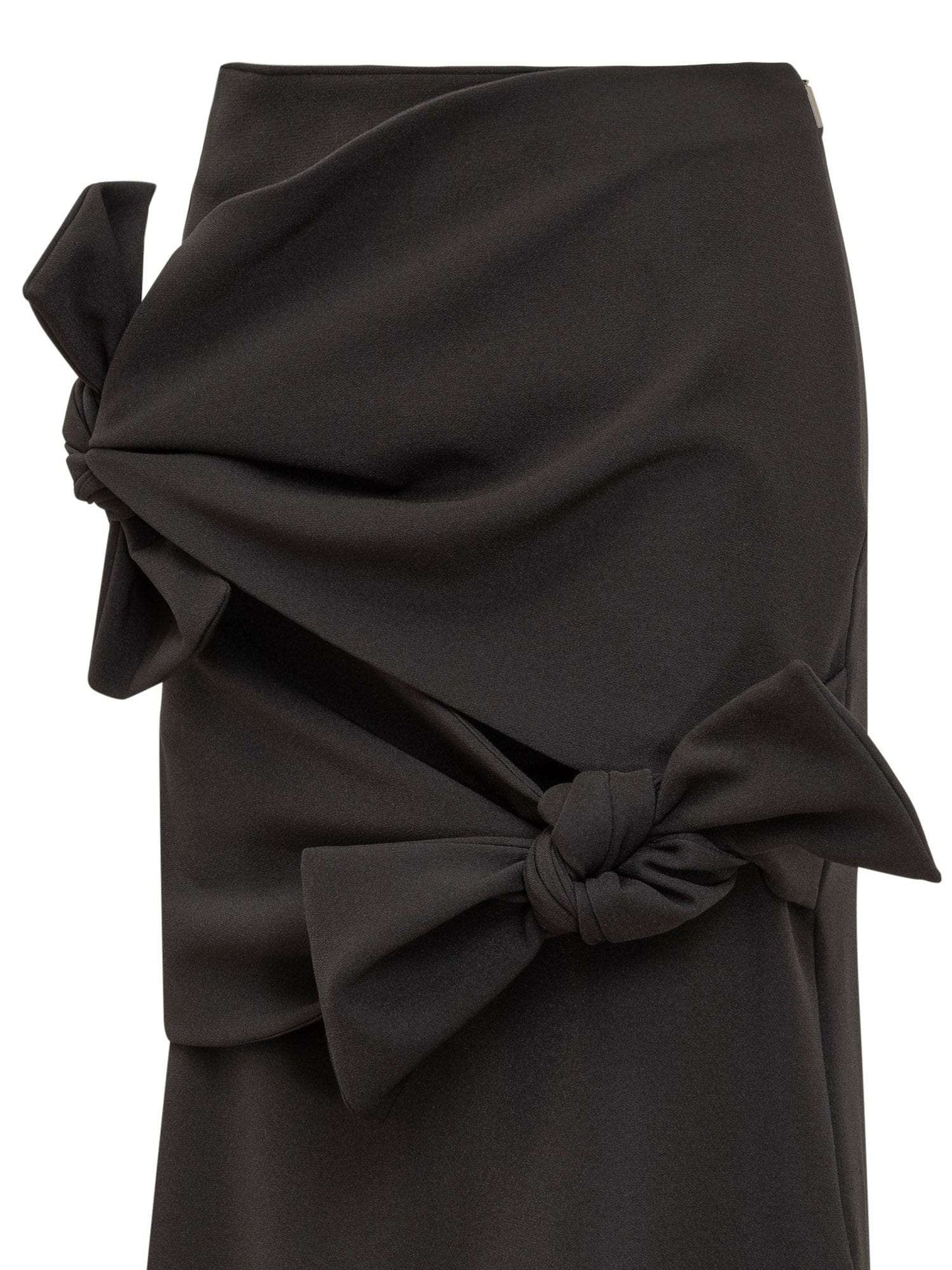 MSGM - Black Knots Skirt - Love|Labels