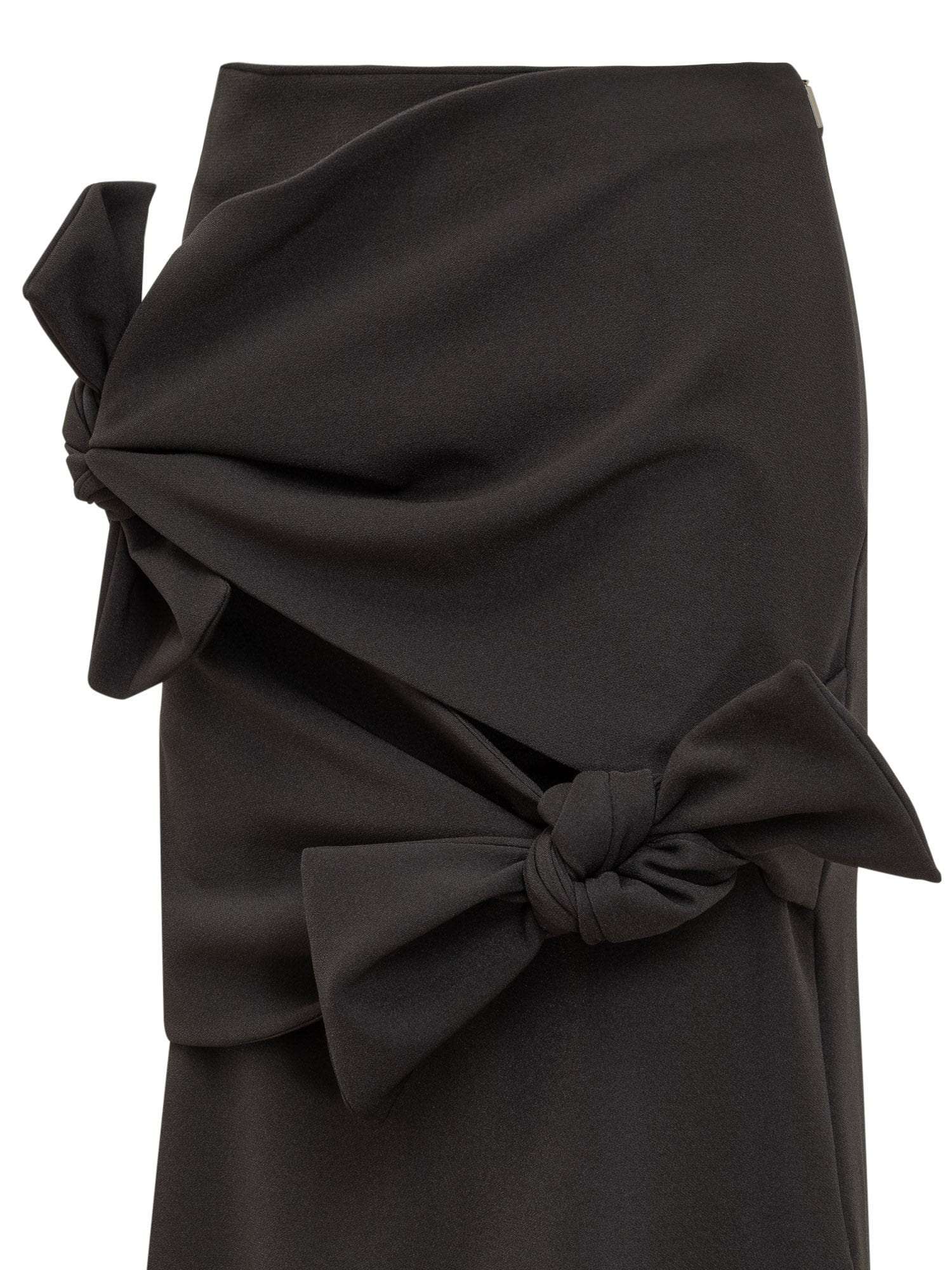 MSGM - Black Knots Skirt - Love|Labels