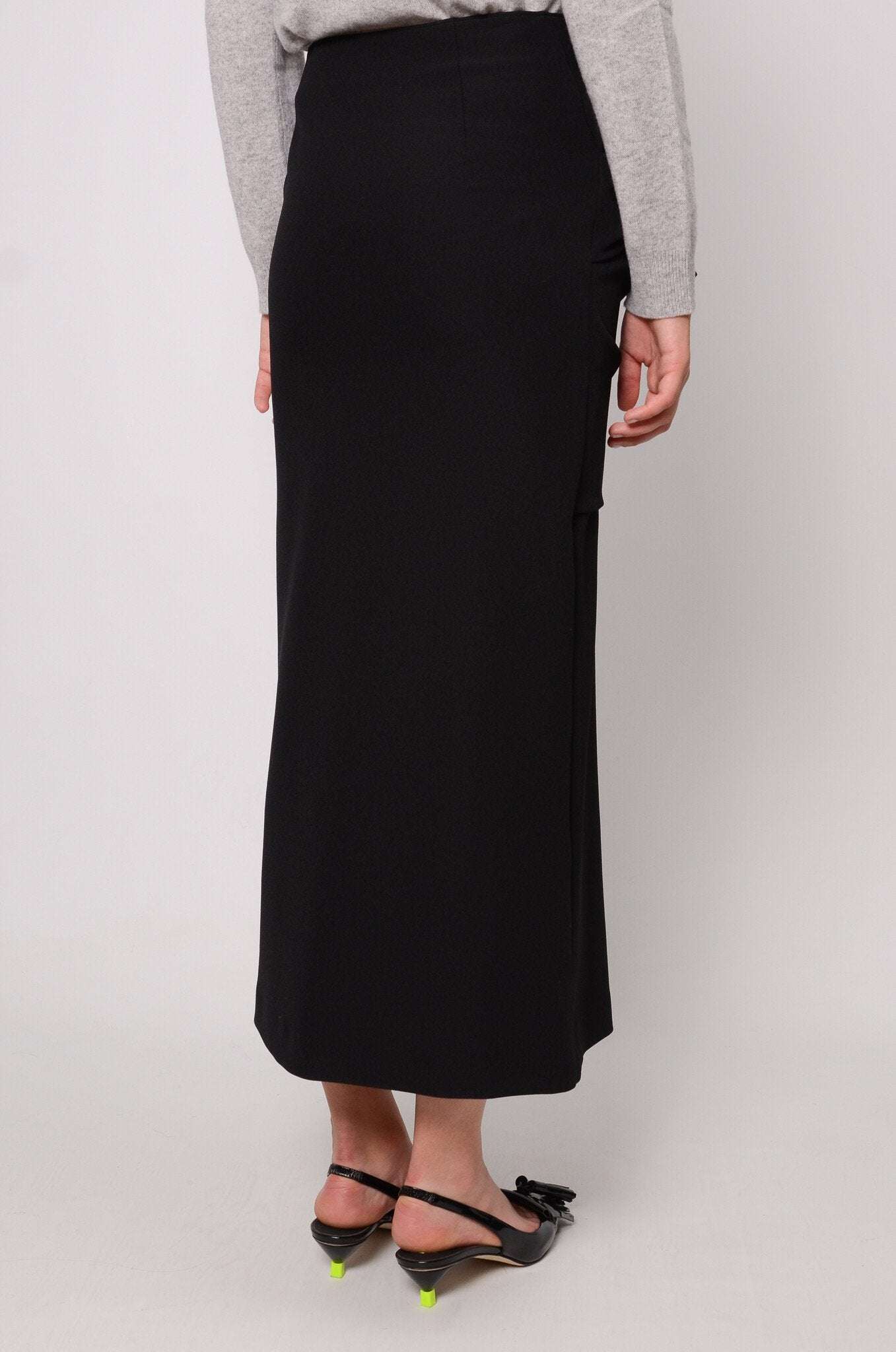 MSGM - Black Knots Skirt - Love|Labels