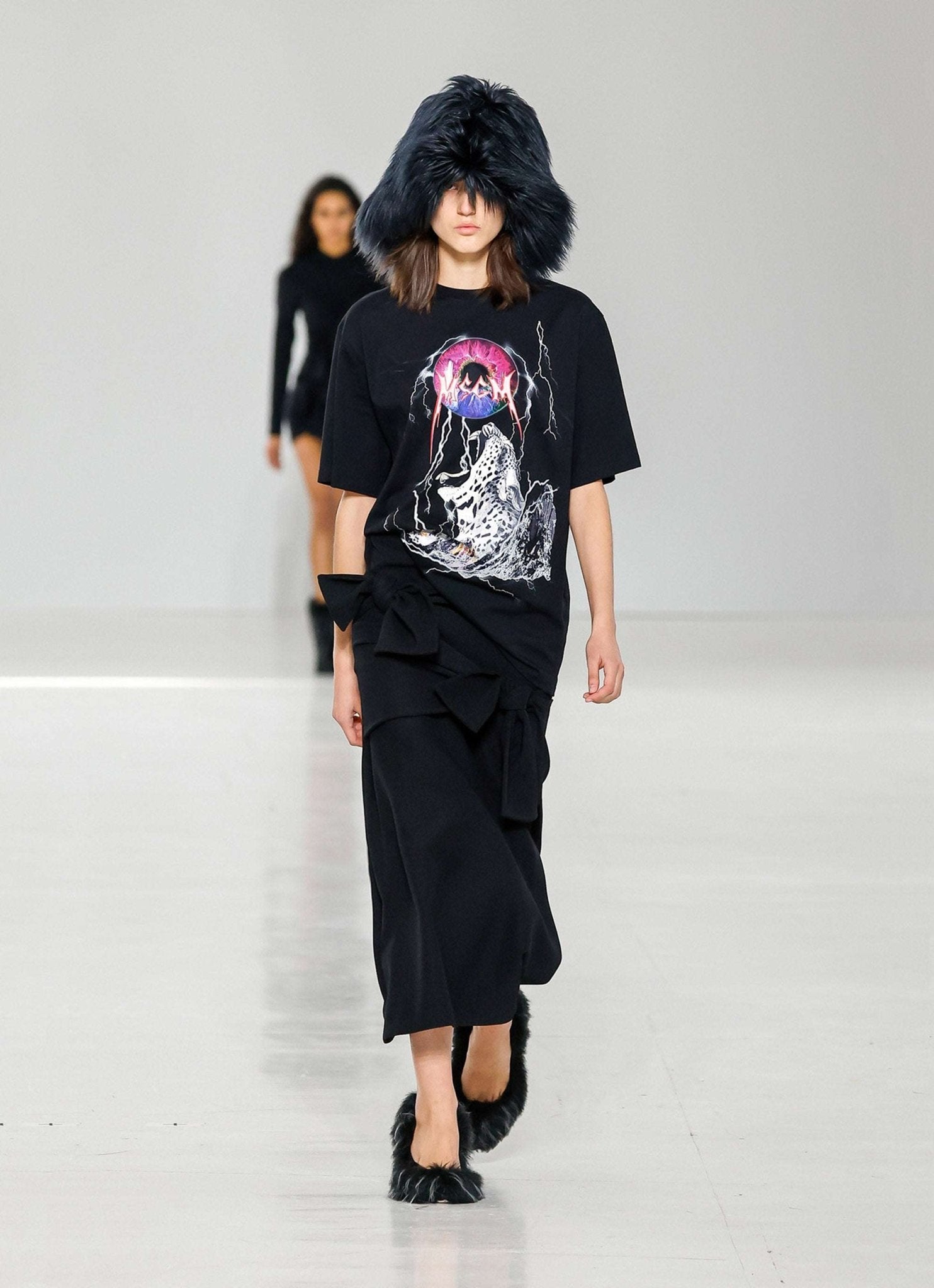 MSGM - Black Knots Skirt - Love|Labels