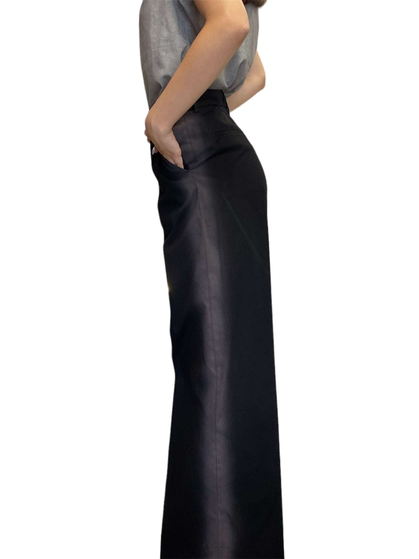MSGM - Панталони - Black Ombre Trousers - Love|Labels